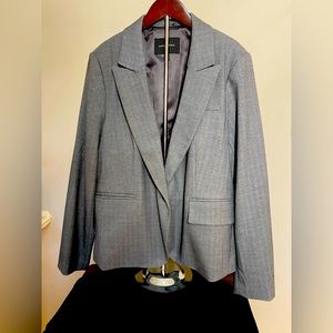 Banana Republic Gray Blazer